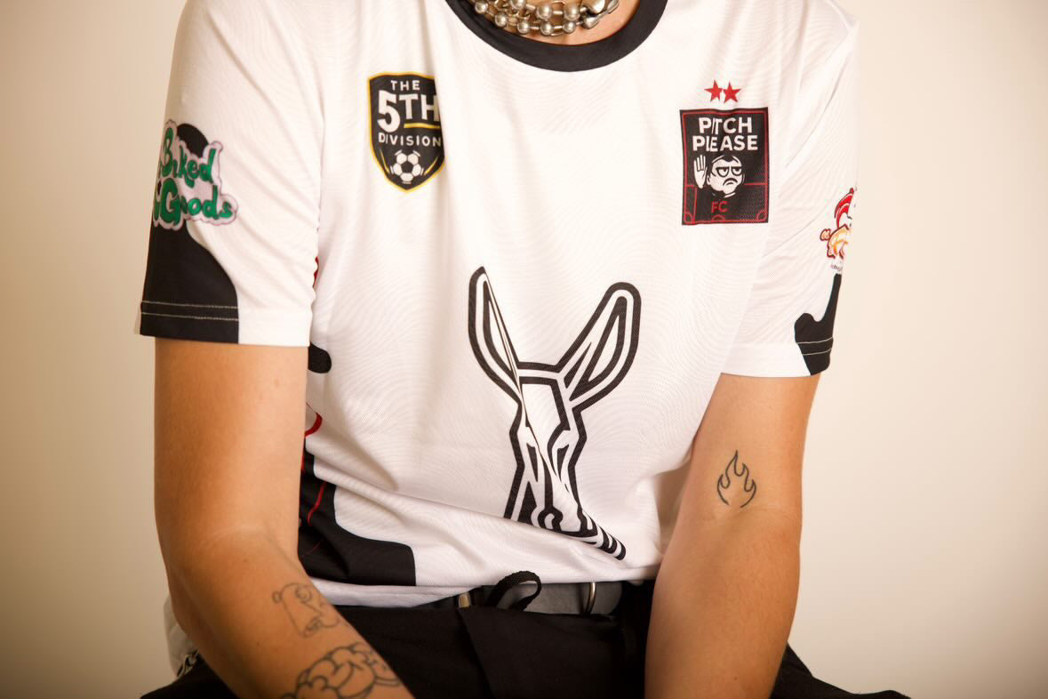 PITCH PLEASE FC x MULAsports Cow Print Jersey