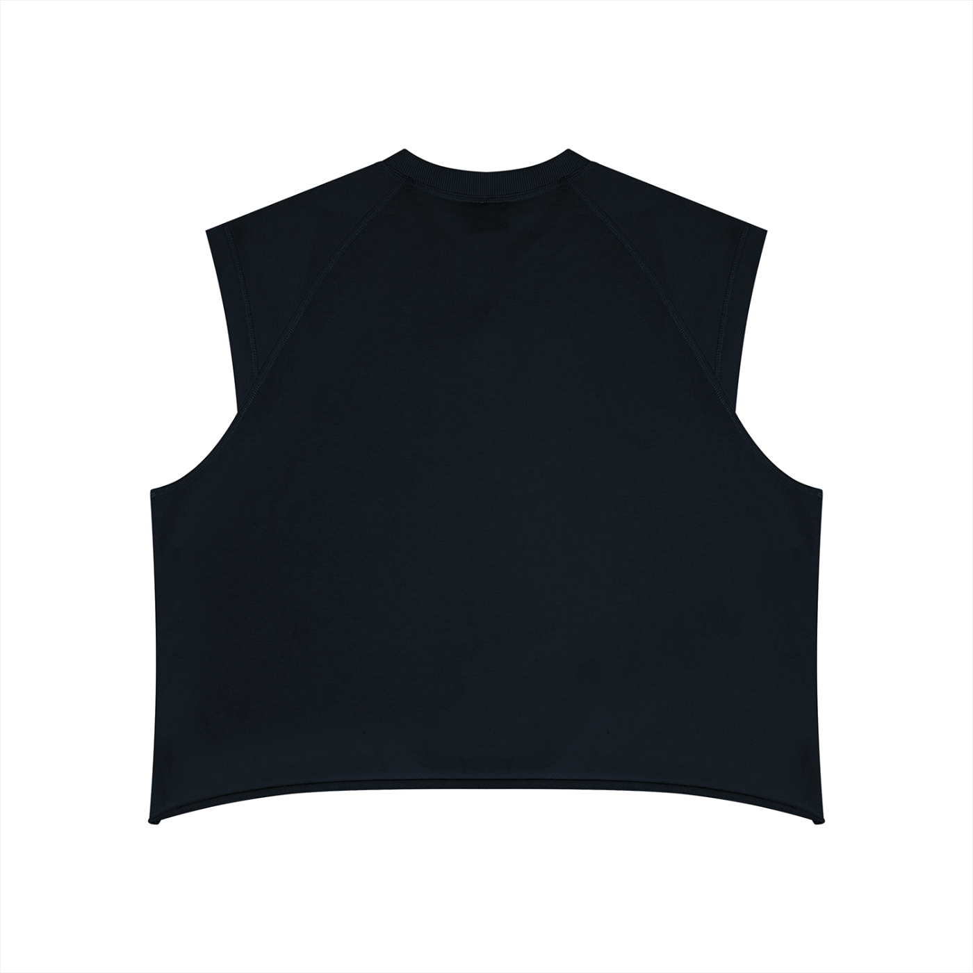 MULA Men’s Boxy Raw Hem Tank Top