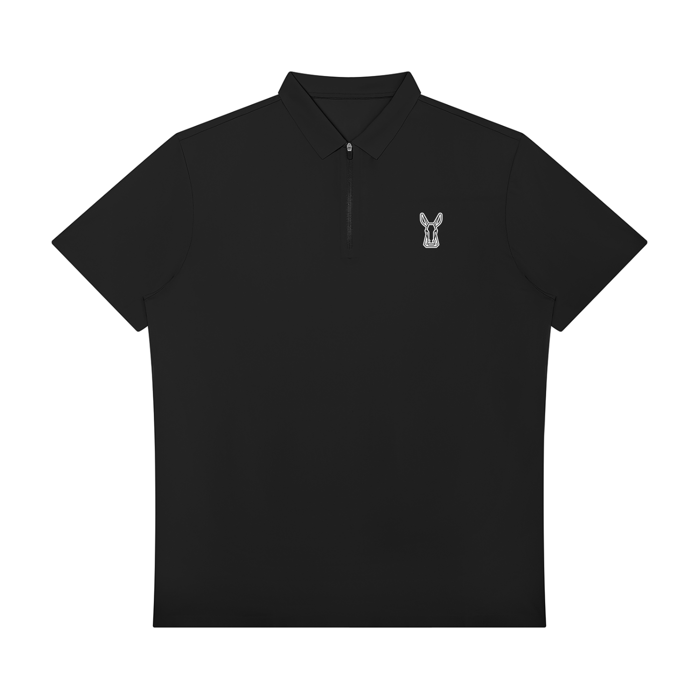 Men's Quarter-Zip Performance Polo Shirt
