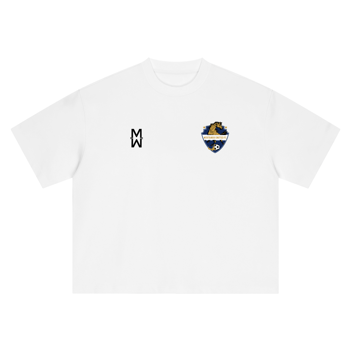 MUSTANGS Collab Boxy Oversized T-Shirt