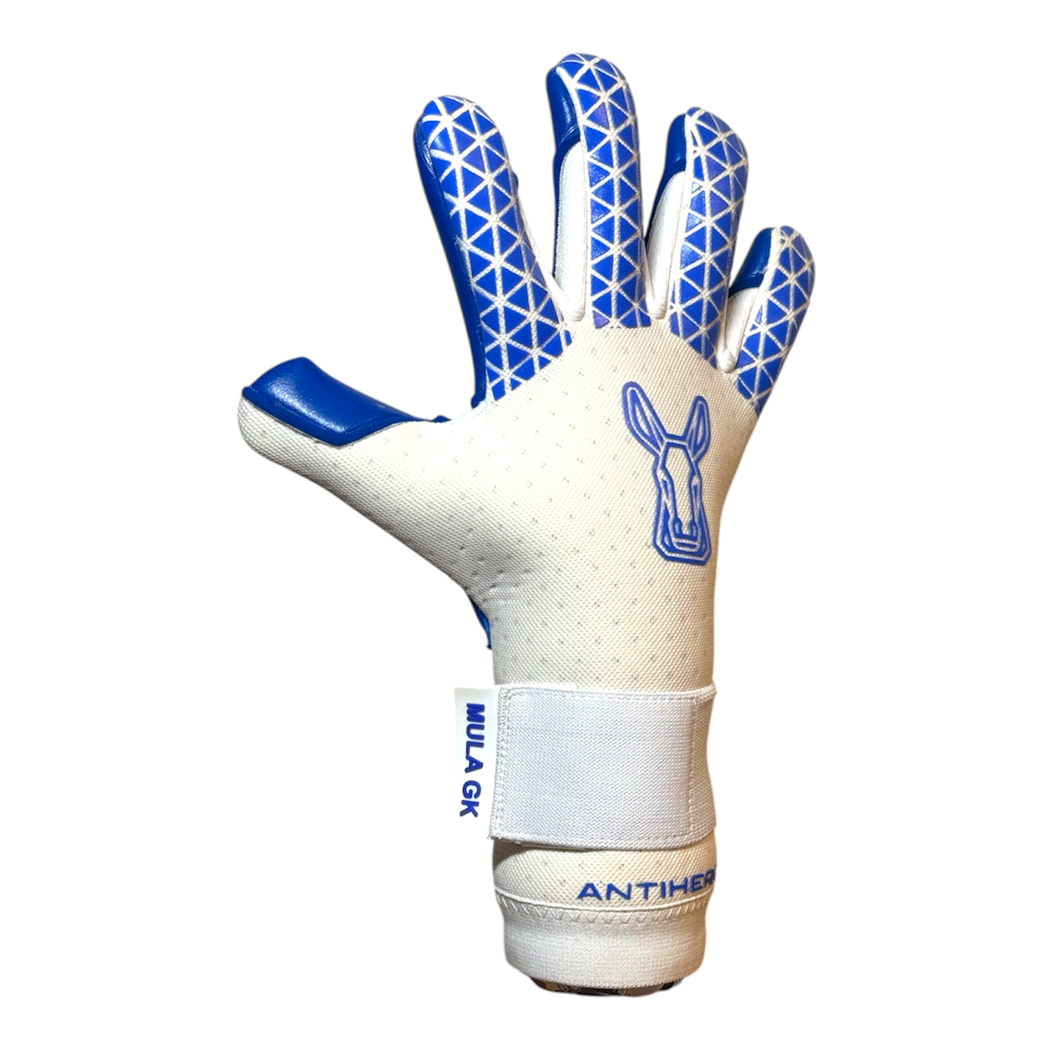 ANTIHERO | V1 4mm German Contact Latex Goalkeeper Gloves (BLUE)