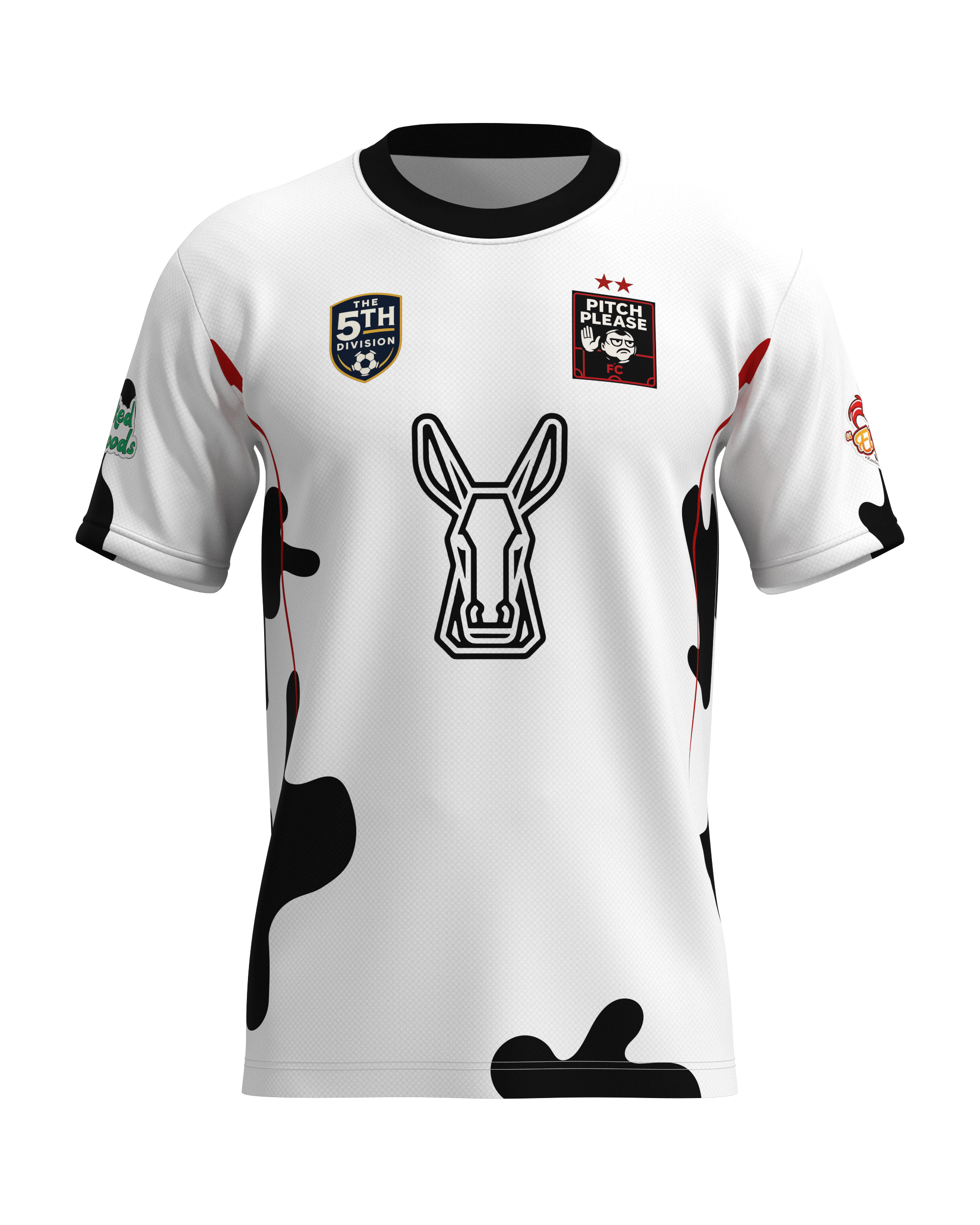 PITCH PLEASE FC x MULAsports Cow Print Jersey