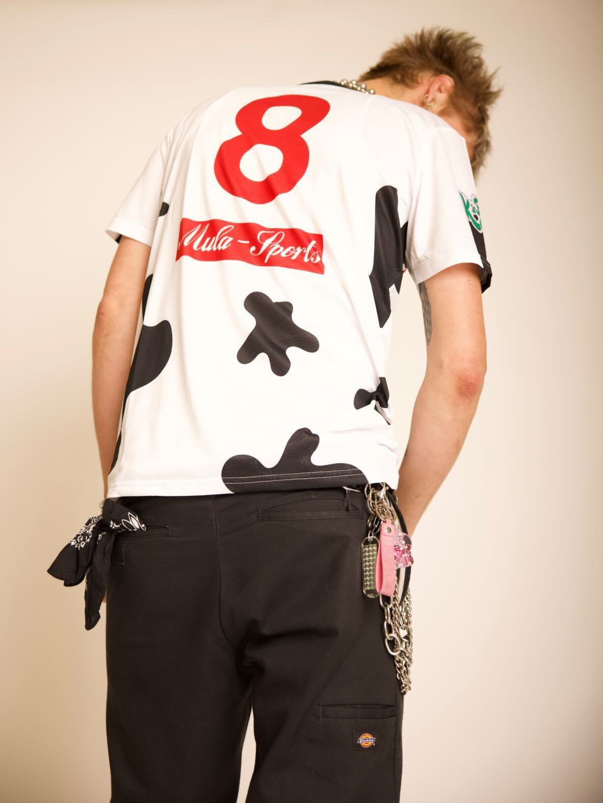 PITCH PLEASE FC x MULAsports Cow Print Jersey