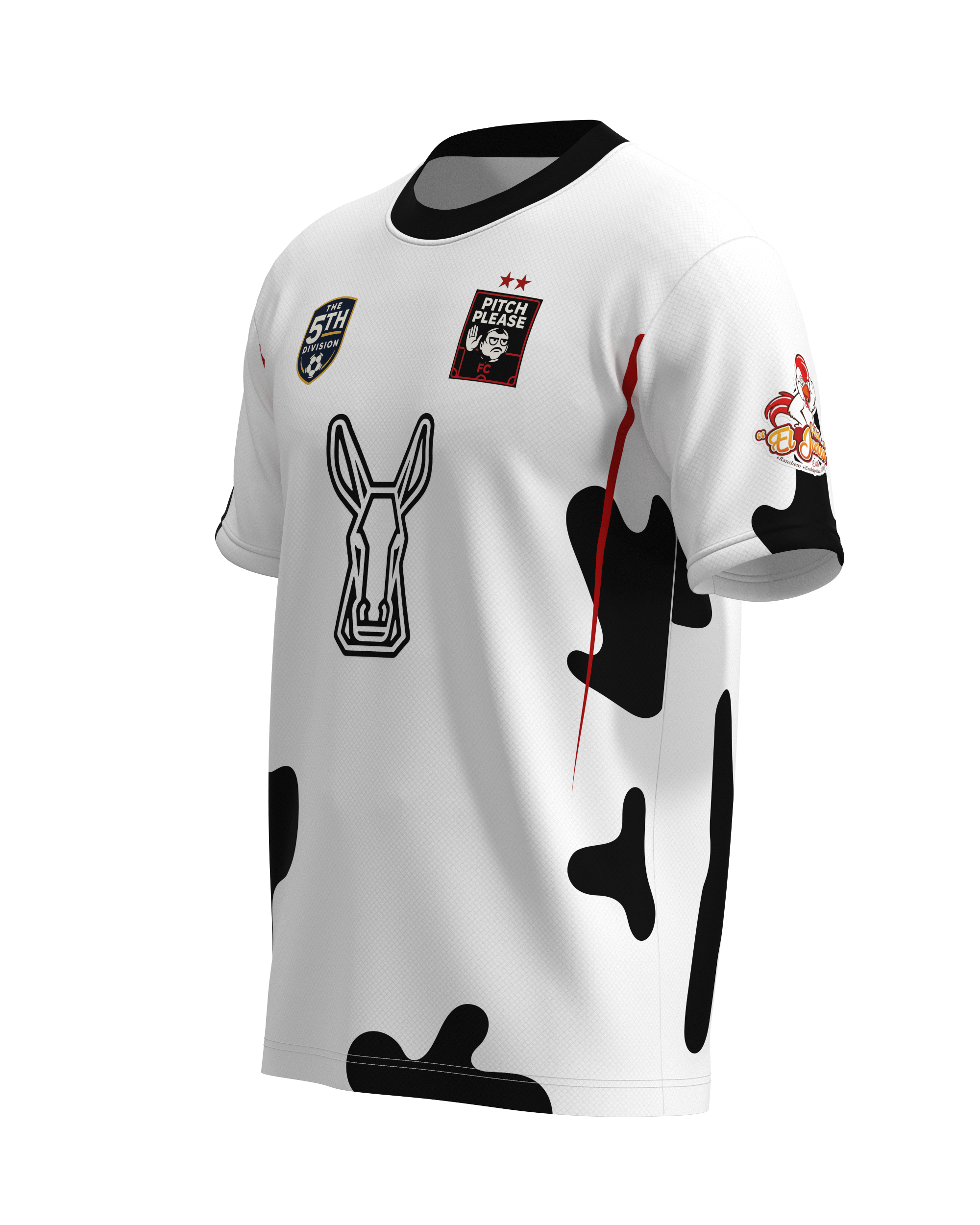 PITCH PLEASE FC x MULAsports Cow Print Jersey
