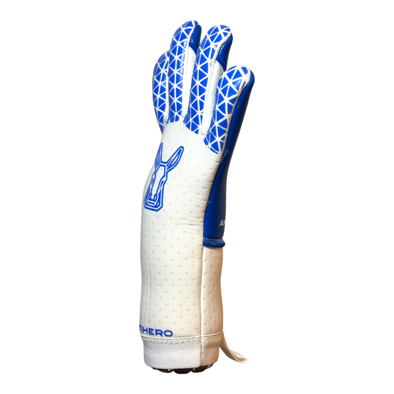 ANTIHERO | V1 4mm German Contact Latex Goalkeeper Gloves (BLUE)